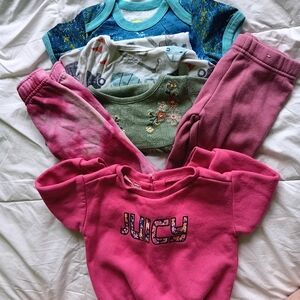 Girls clothes bundle. All size 12 months. 6 pieces